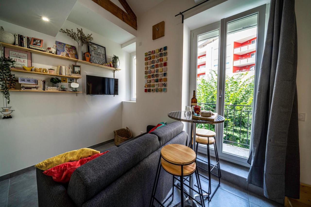 Le Pop'Art - Rent4Night Grenoble Apartment Luaran gambar